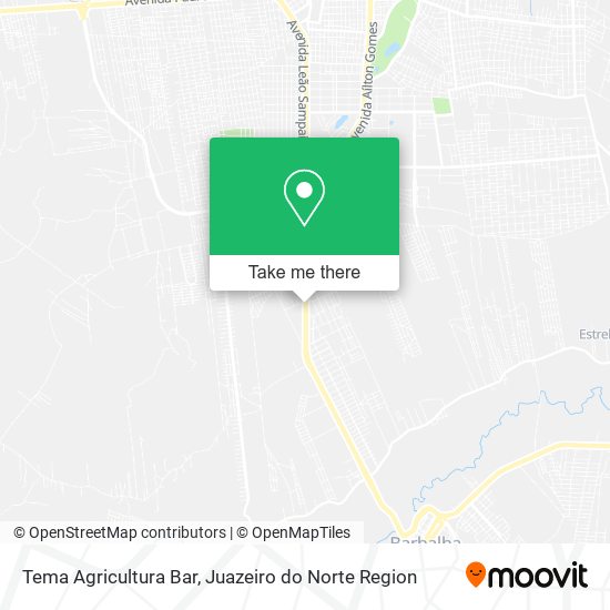 Tema Agricultura Bar map