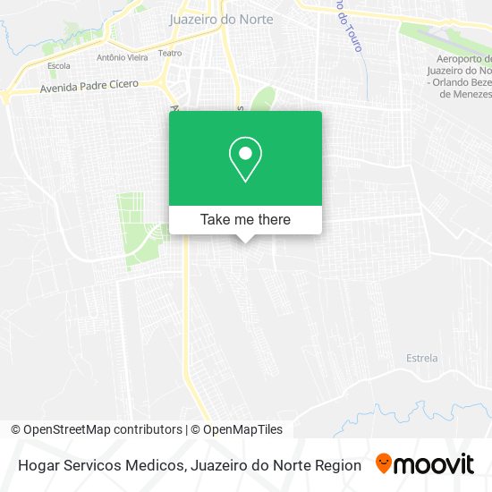 Mapa Hogar Servicos Medicos