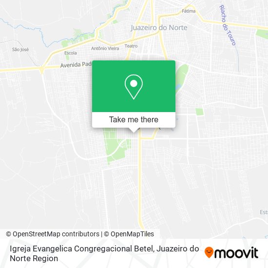 Igreja Evangelica Congregacional Betel map