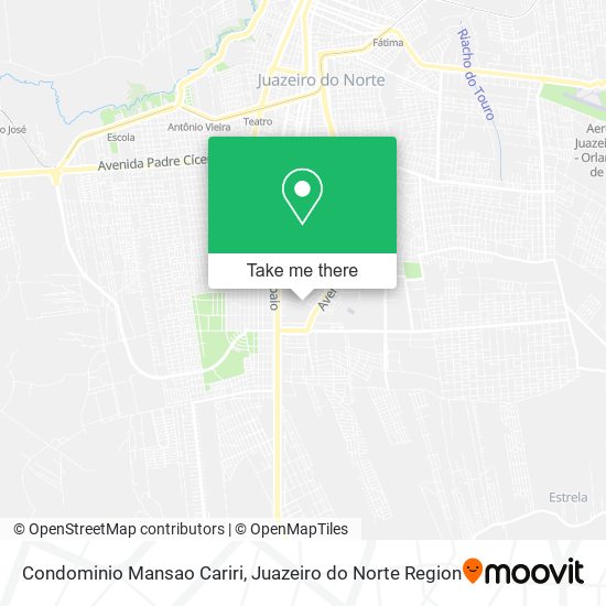 Condominio Mansao Cariri map