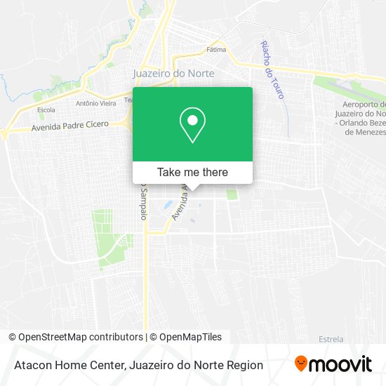 Mapa Atacon Home Center