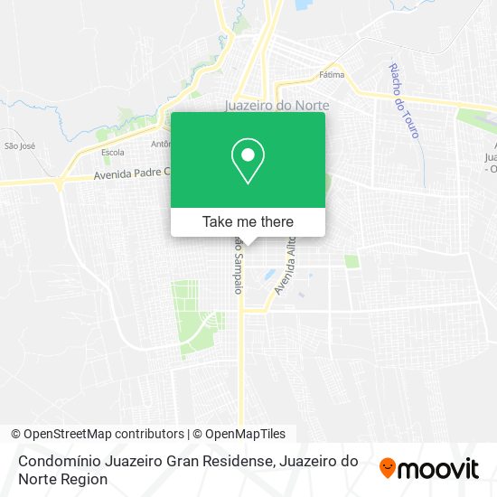 Condomínio Juazeiro Gran Residense map