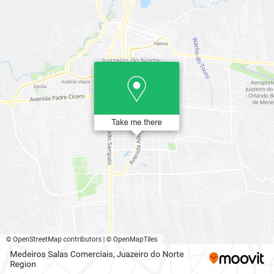 Medeiros Salas Comerciais map