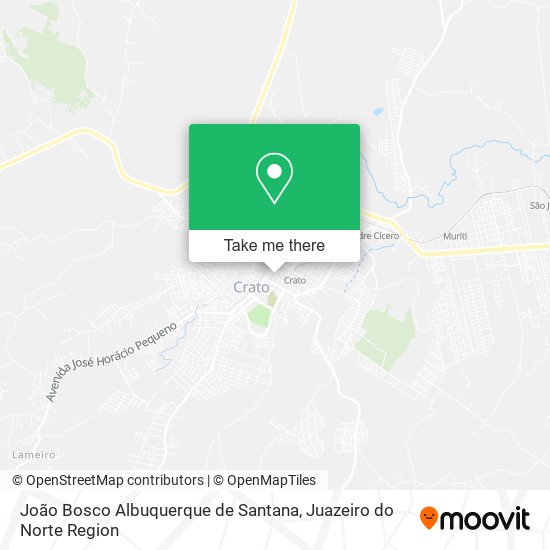 Mapa João Bosco Albuquerque de Santana
