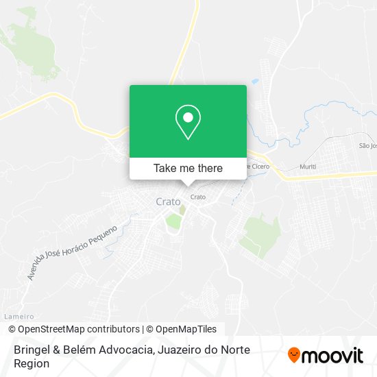 Mapa Bringel & Belém Advocacia