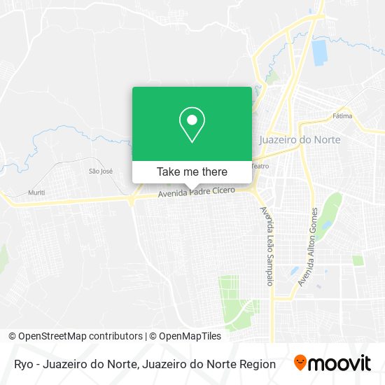 Ryo - Juazeiro do Norte map