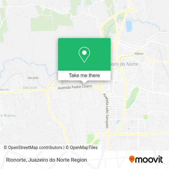 Rionorte map