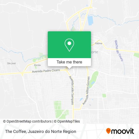 Mapa The Coffee