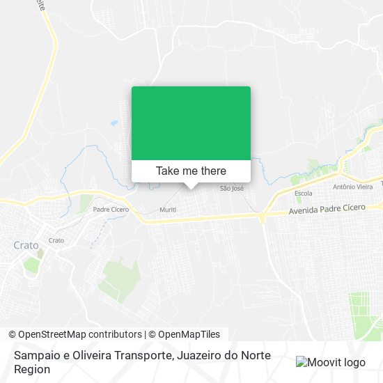 Sampaio e Oliveira Transporte map
