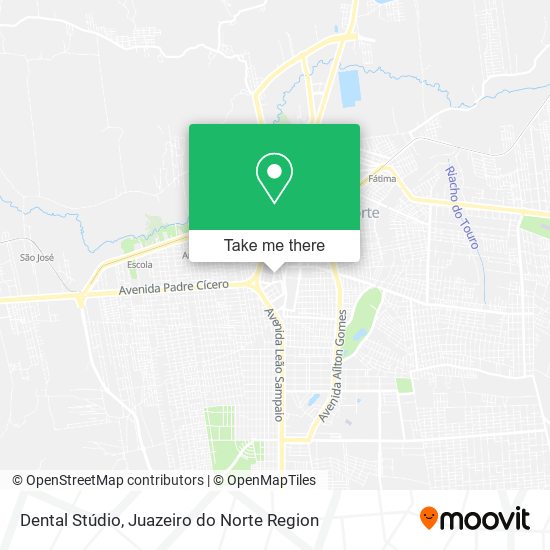 Dental Stúdio map