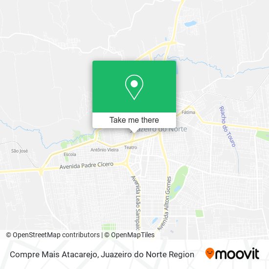 Compre Mais Atacarejo map