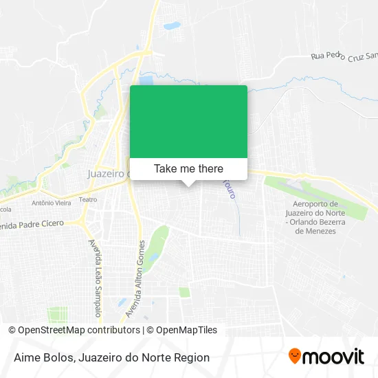 Aime Bolos map