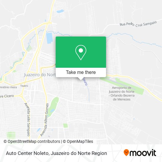 Mapa Auto Center Noleto