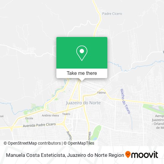 Mapa Manuela Costa Esteticista