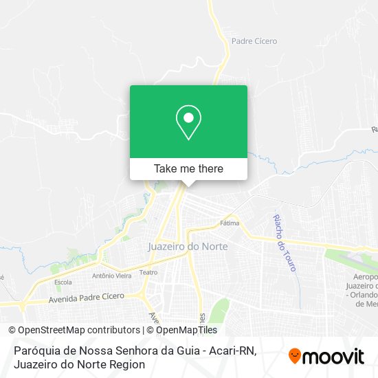 Paróquia de Nossa Senhora da Guia - Acari-RN map