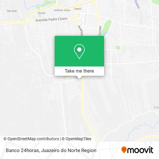 Mapa Banco 24horas