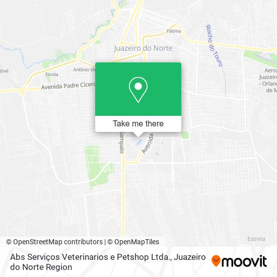 Mapa Abs Serviços Veterinarios e Petshop Ltda.