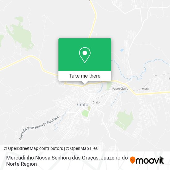 Mercadinho Nossa Senhora das Graças map