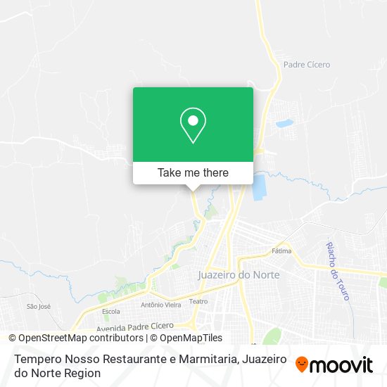 Tempero Nosso Restaurante e Marmitaria map