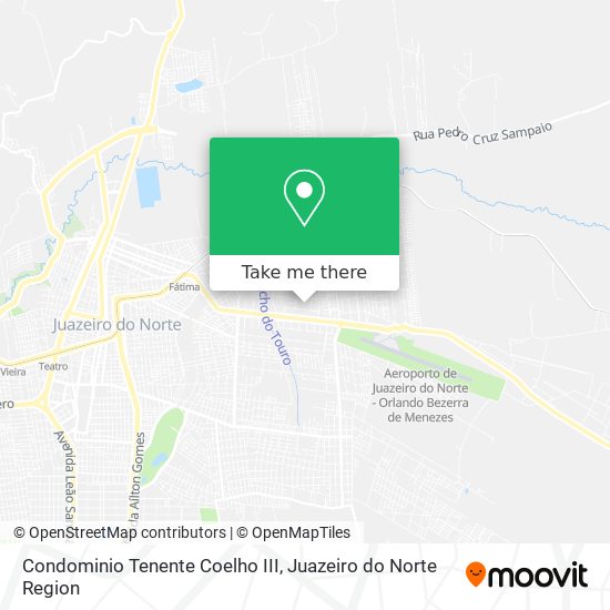 Mapa Condominio Tenente Coelho III