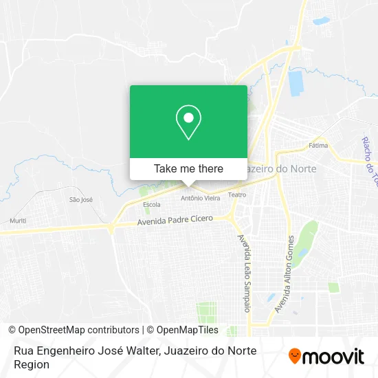 Rua Engenheiro José Walter map