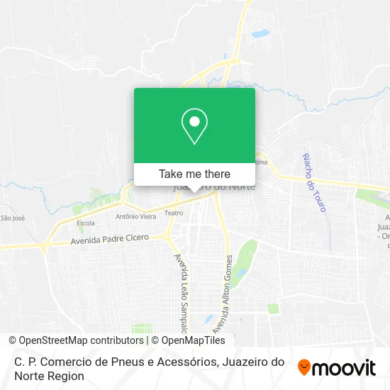 C. P. Comercio de Pneus e Acessórios map