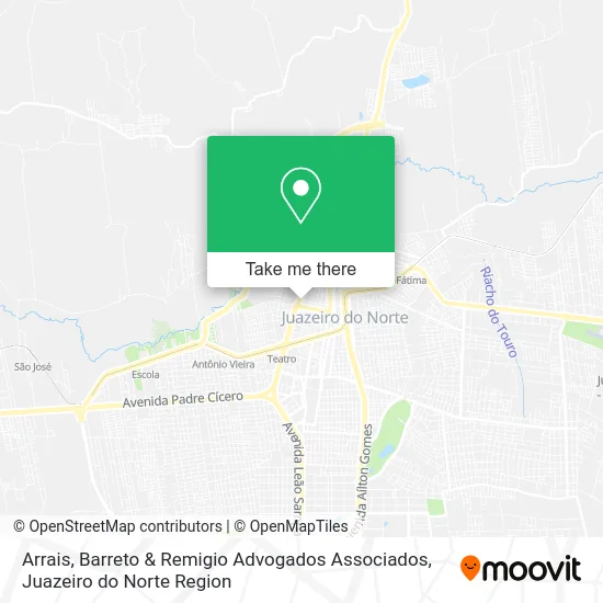 Arrais, Barreto & Remigio Advogados Associados map