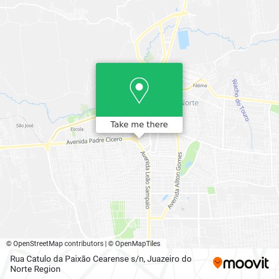 Rua Catulo da Paixão Cearense s / n map