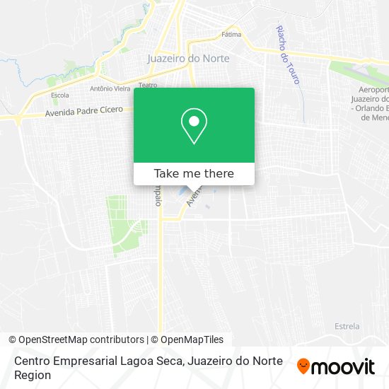 Mapa Centro Empresarial Lagoa Seca