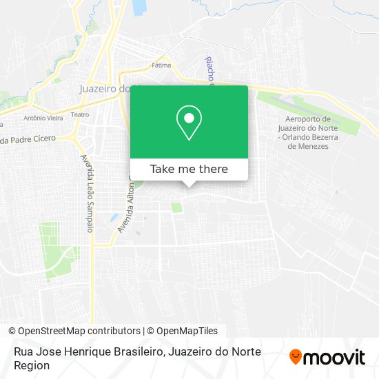 Rua Jose Henrique Brasileiro map