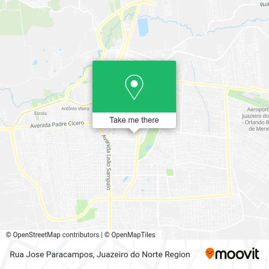 Rua Jose Paracampos map