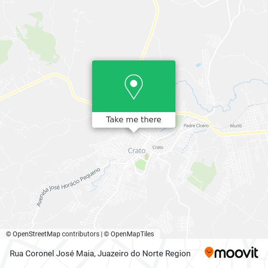 Rua Coronel José Maia map