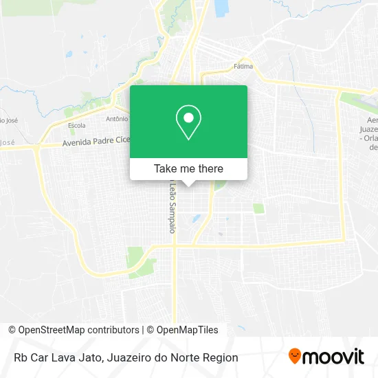 Rb Car Lava Jato map