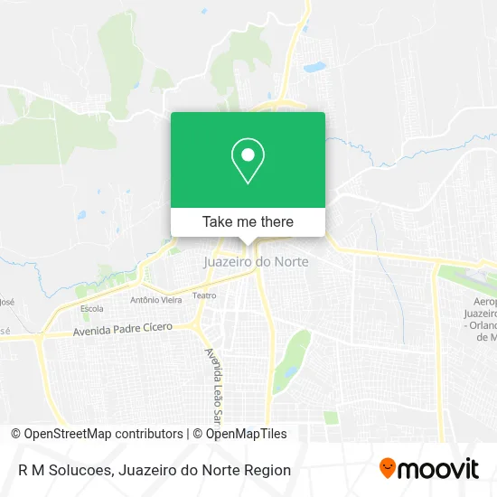 R M Solucoes map
