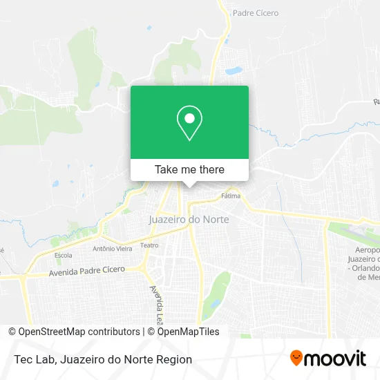 Tec Lab map