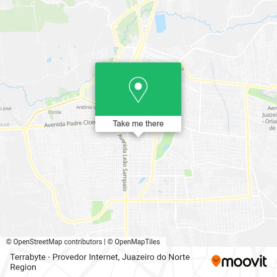 Terrabyte - Provedor Internet map