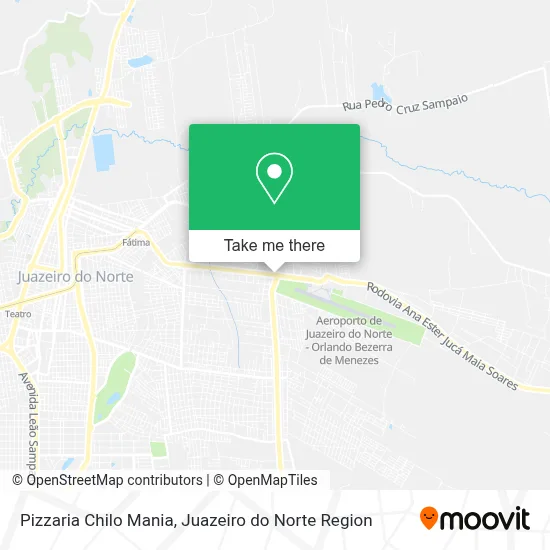 Pizzaria Chilo Mania map