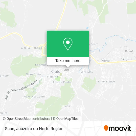 Scan map