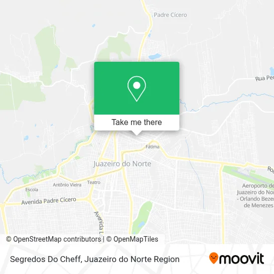 Segredos Do Cheff map