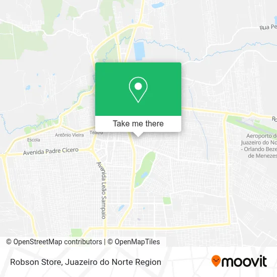 Robson Store map