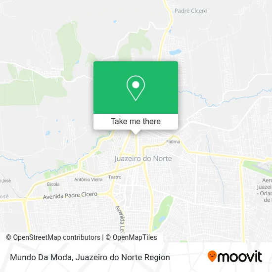 Mundo Da Moda map
