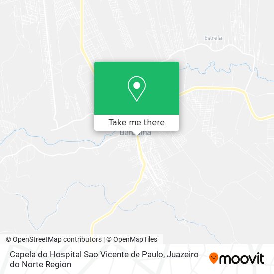 Capela do Hospital Sao Vicente de Paulo map