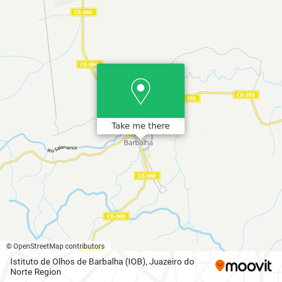 Mapa Istituto de Olhos de Barbalha (IOB)