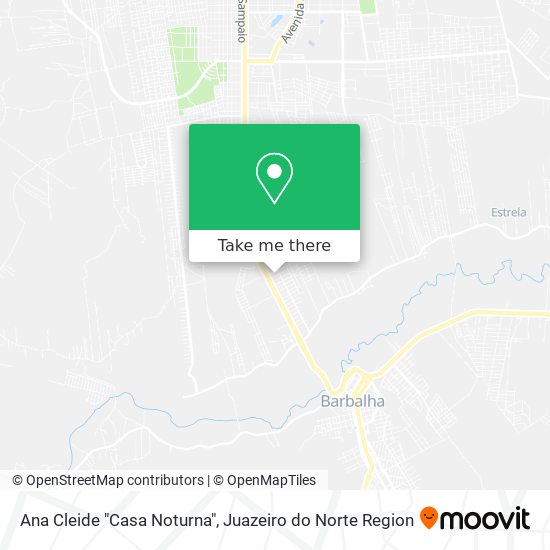 Mapa Ana Cleide "Casa Noturna"