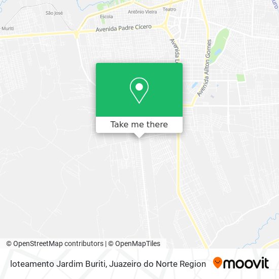 loteamento Jardim Buriti map