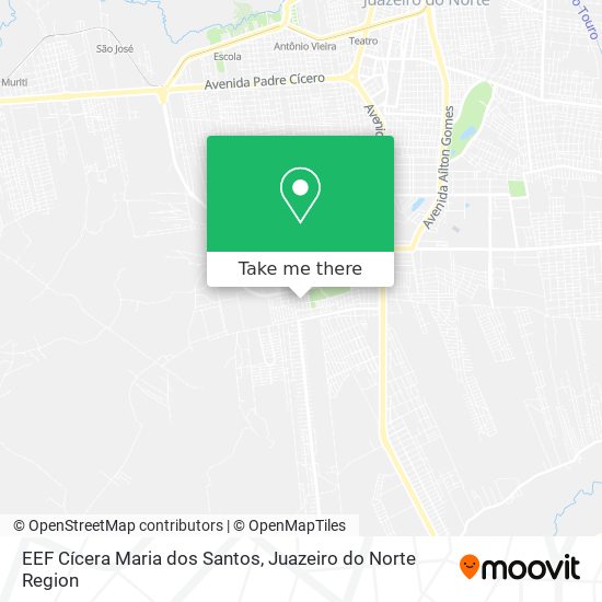 Mapa EEF Cícera Maria dos Santos