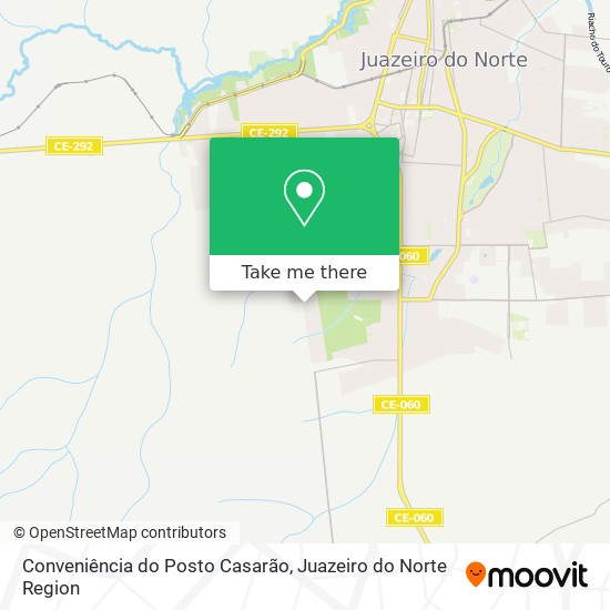 Conveniência do Posto Casarão map