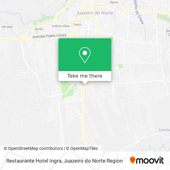 Mapa Restaurante Hotel Ingra