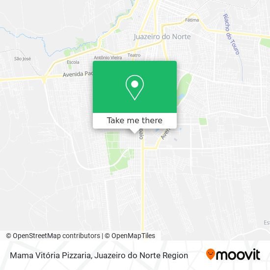 Mama Vitória Pizzaria map