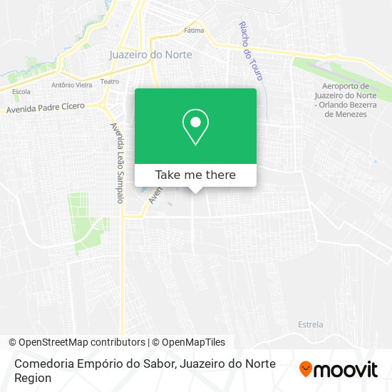 Comedoria Empório do Sabor map